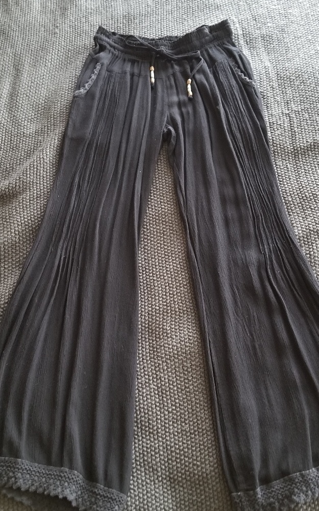 Black Beach Pants